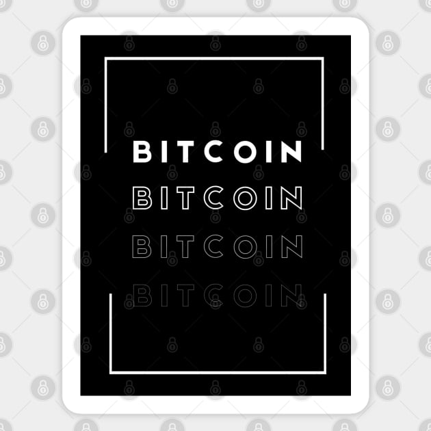 Bitcoin Sticker by RedSparkle 